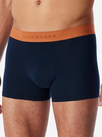 SCHIESSER Boxershorts '95/5 Cotton' in Blauw