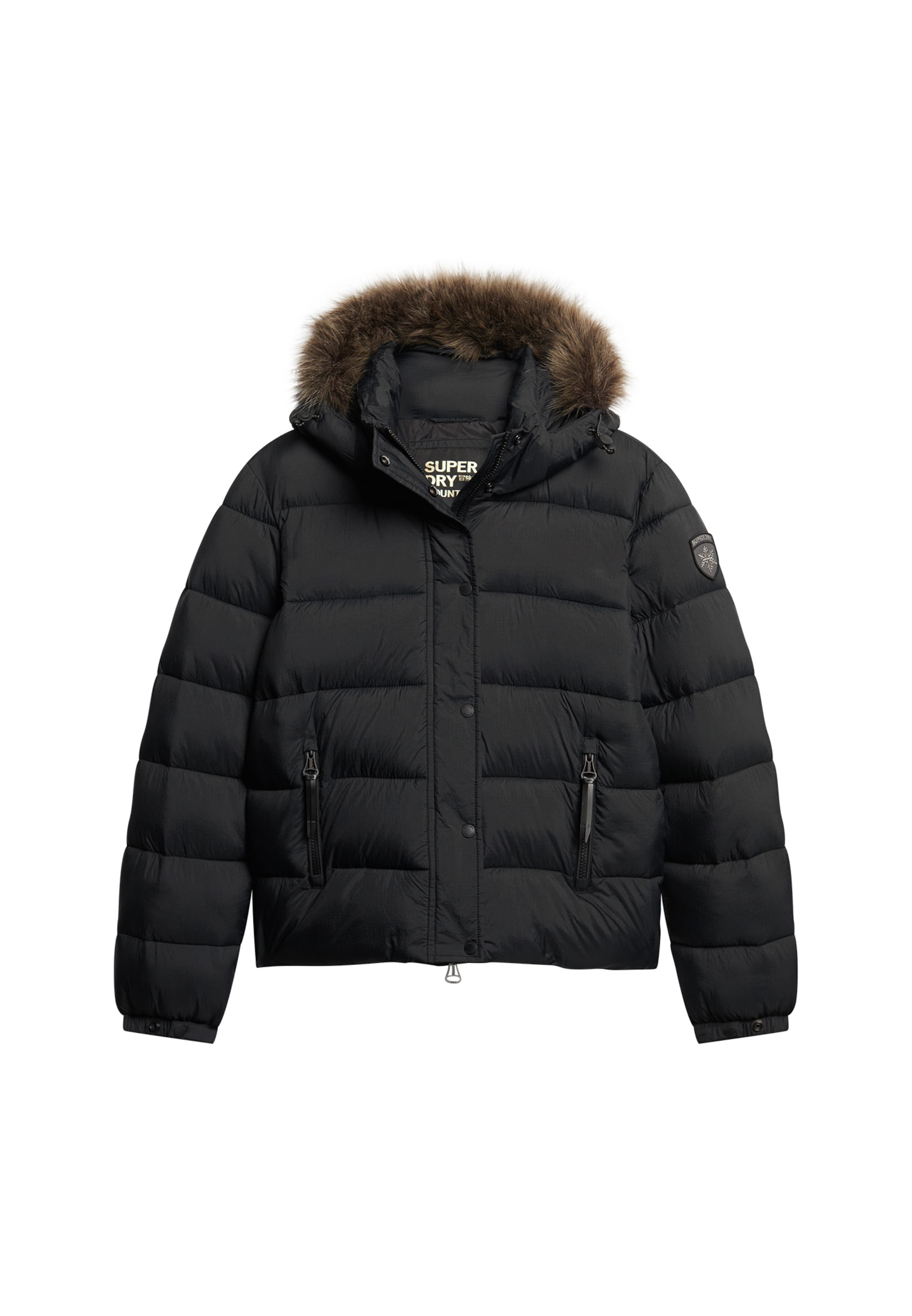 Superdry Jacke in Schwarz: Vorderseite
