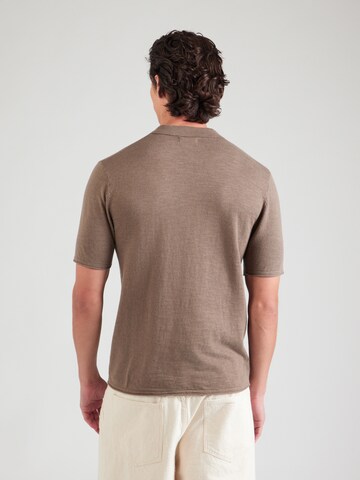 Maglietta 'JJKANE' di JACK & JONES in marrone