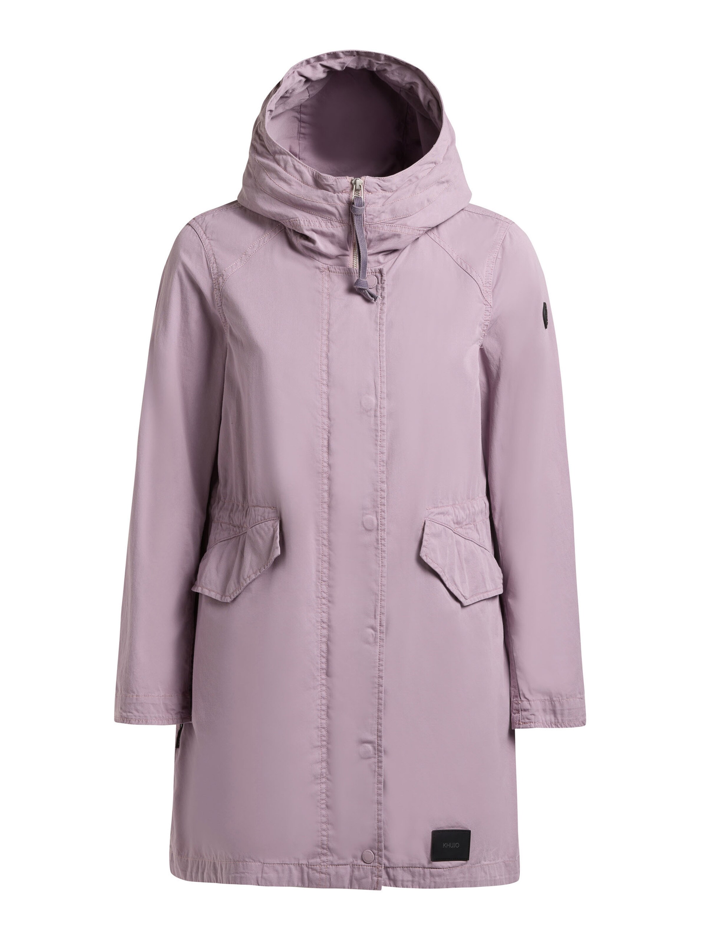 Manteau mi-saison 'Nika' khujo en violet : devant