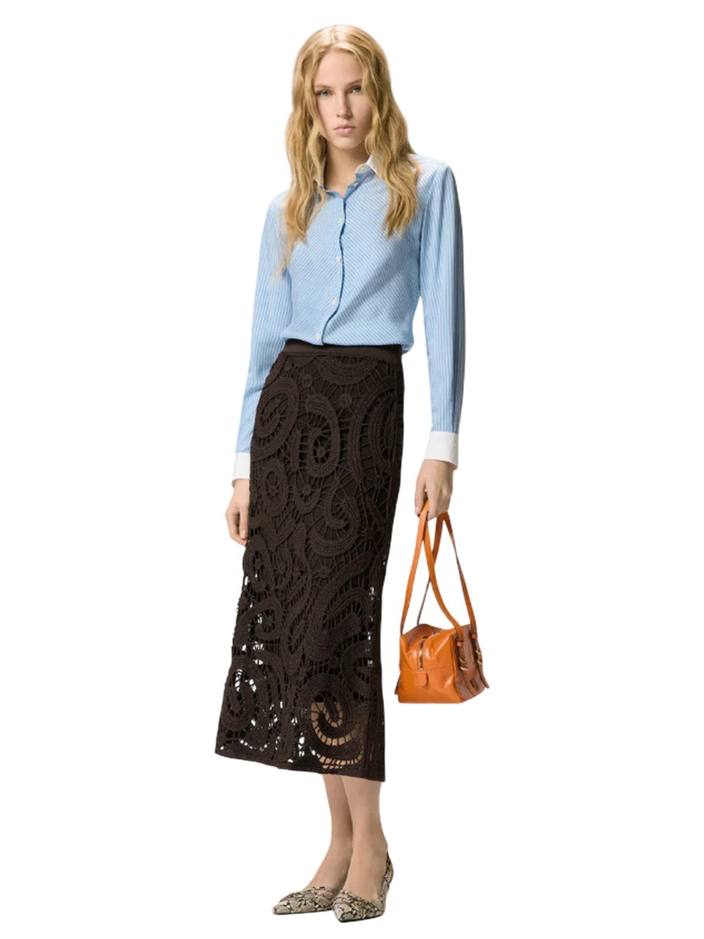 PINKO - Falda en marrón