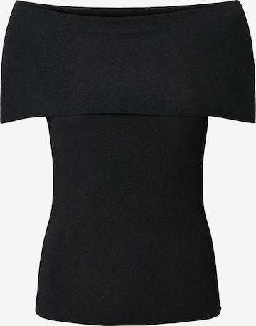 Gai+Lisva Neulepaita värissä musta: etupuoli