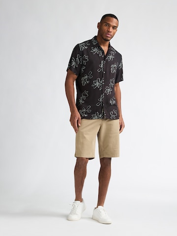 Petrol Industries regular Lærredsbukser i brun