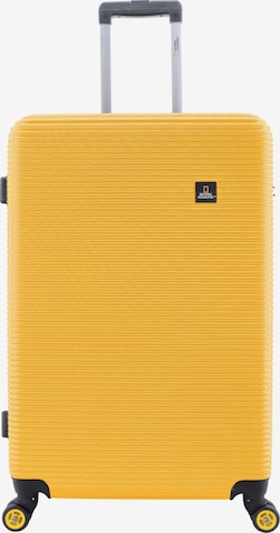 National Geographic Cart ' Abroad' in Yellow: front