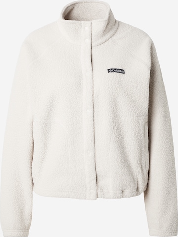 COLUMBIATehnička flis jakna 'Jasper Ridge™' - bež boja: prednji dio