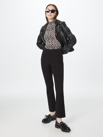 Lindex Flared Pants 'Jenny' in Black