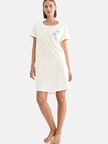 Chemise de nuit TRIUMPH en blanc