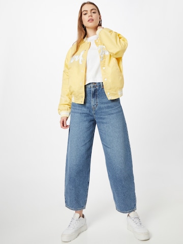 Colourful Rebel Between-Season Jacket 'Felicia' in Yellow