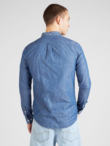 Coupe regular Chemise FARAH en bleu