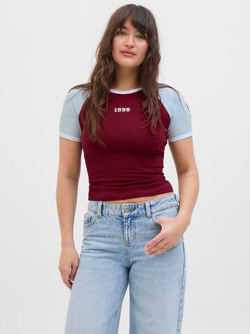 JJXX Shirt 'JXGigi' in Rood: voorkant