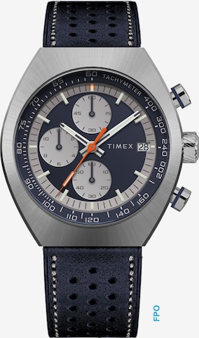 Montre à affichage analogique 'Legacy Tonneau' TIMEX en bleu : devant