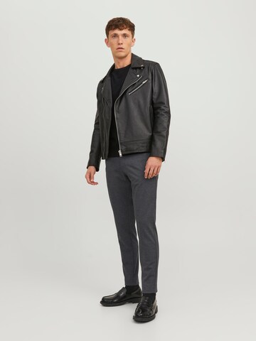 JACK & JONES Slimfit Broek 'Marco' in Grijs