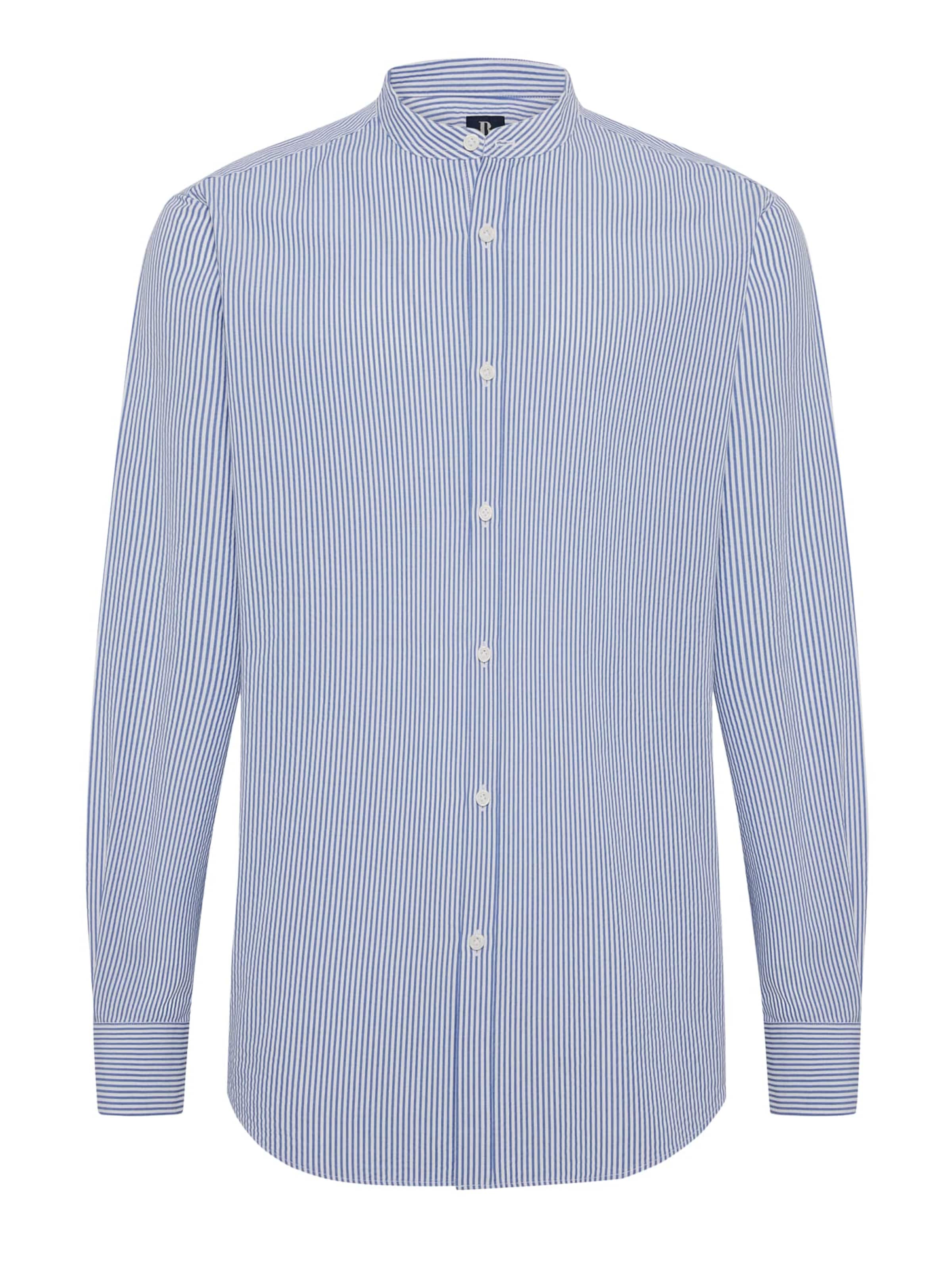 Boggi Milano Rovný strih Košeľa - Modrá: predná strana