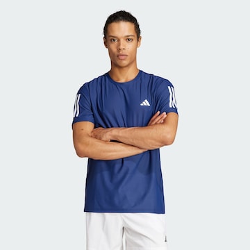 ADIDAS PERFORMANCE - Camisa funcionais 'Own the Run' em azul: frente