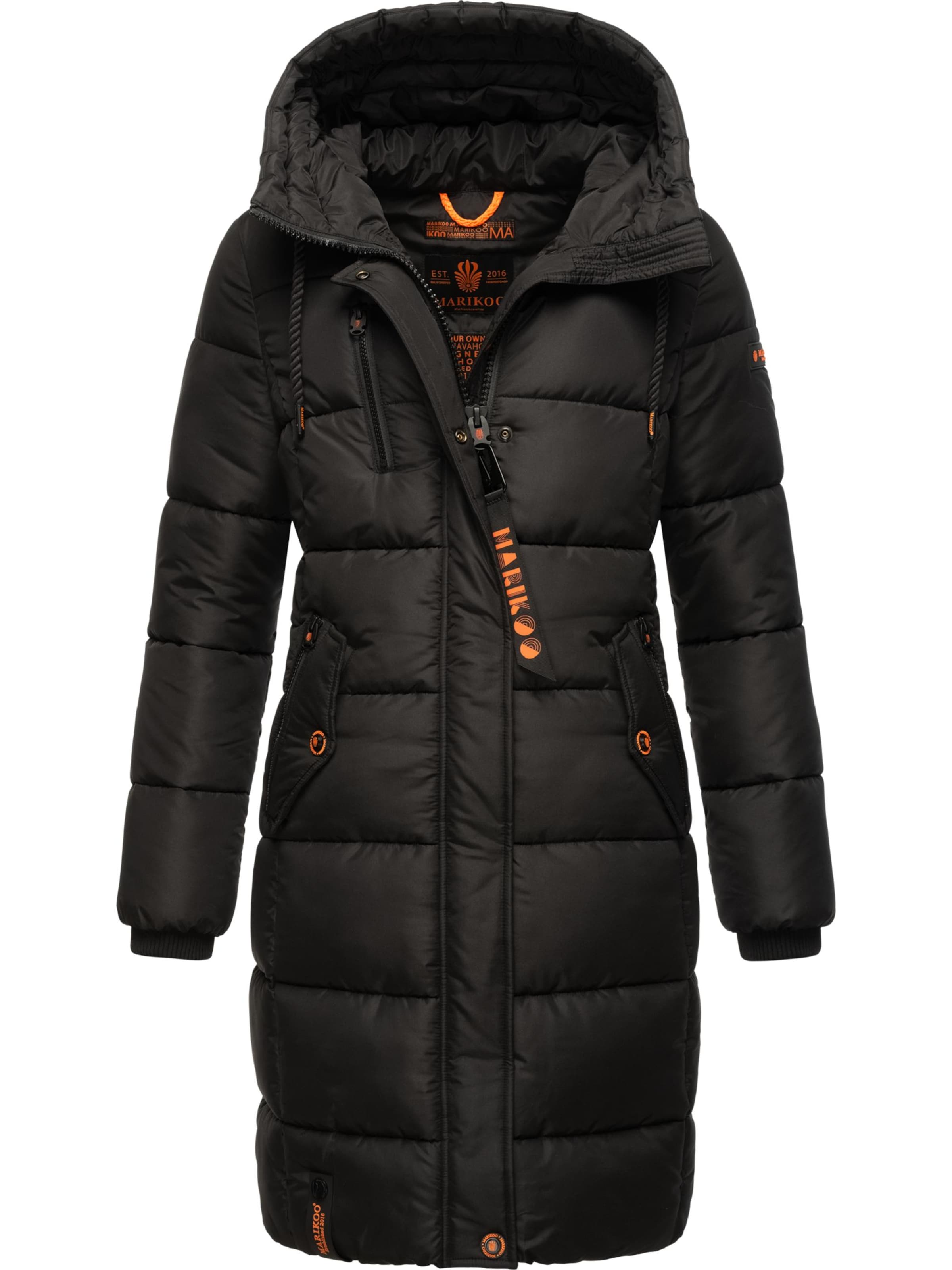 MARIKOO Vinterkappa 'Yuikoo' i svart