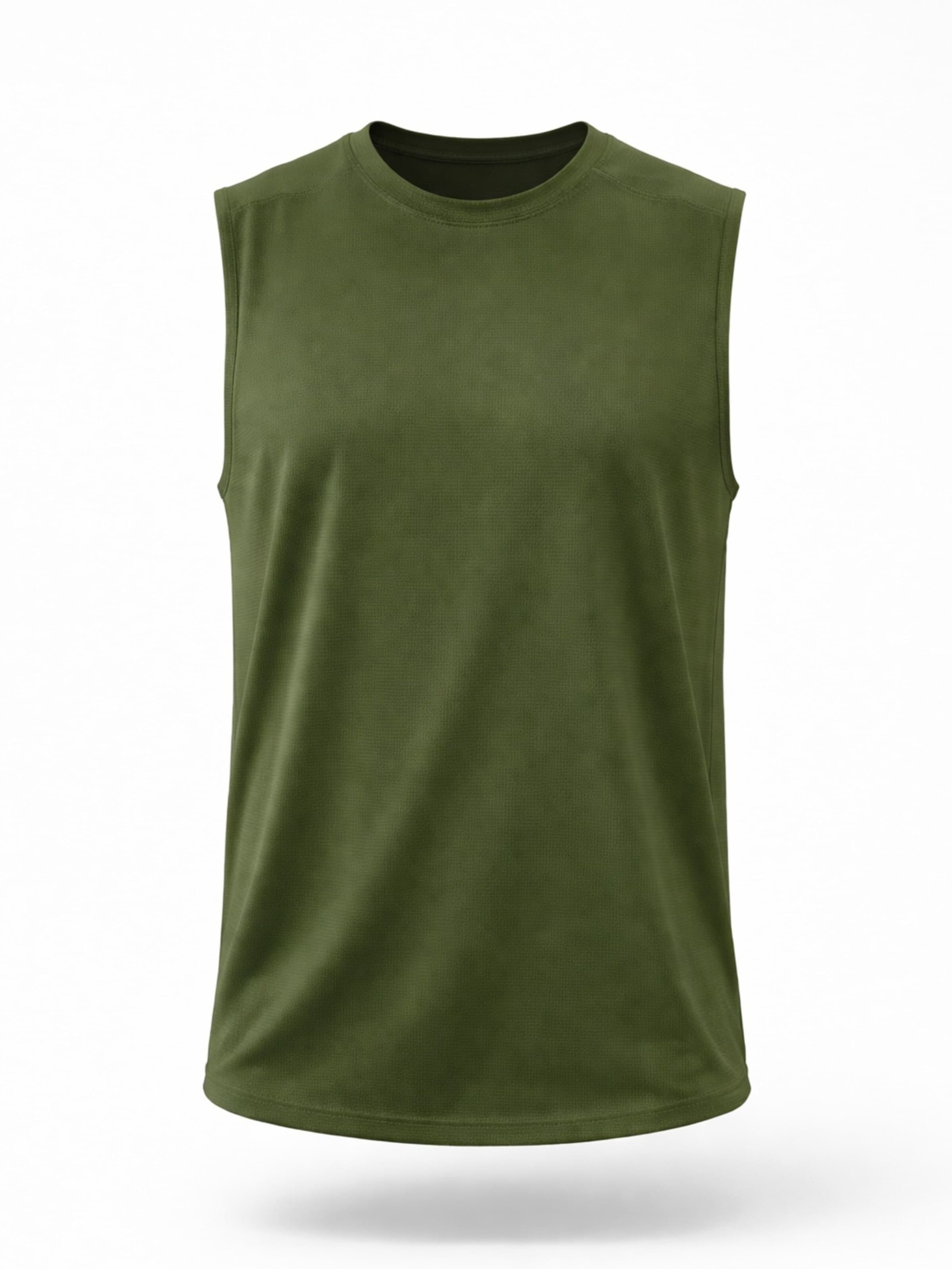 PANTONECLO - Camiseta 'Pantoneclo Men’s Gym Vest' en verde: frente