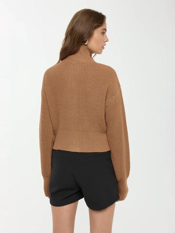 Cardigan Hiccup en marron
