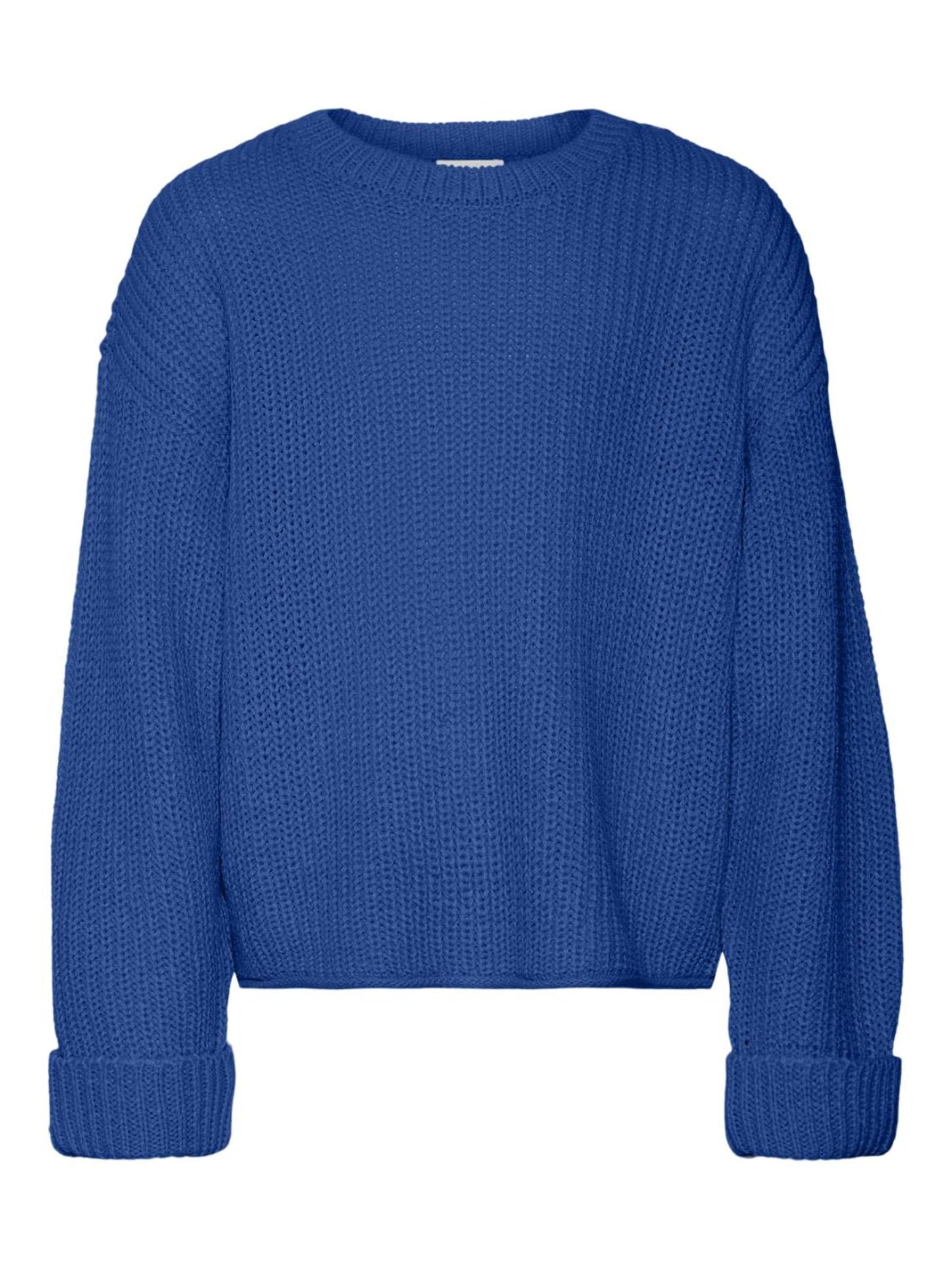 Vero Moda Girl Pullover 'SAYLA' in Blau: Vorderseite