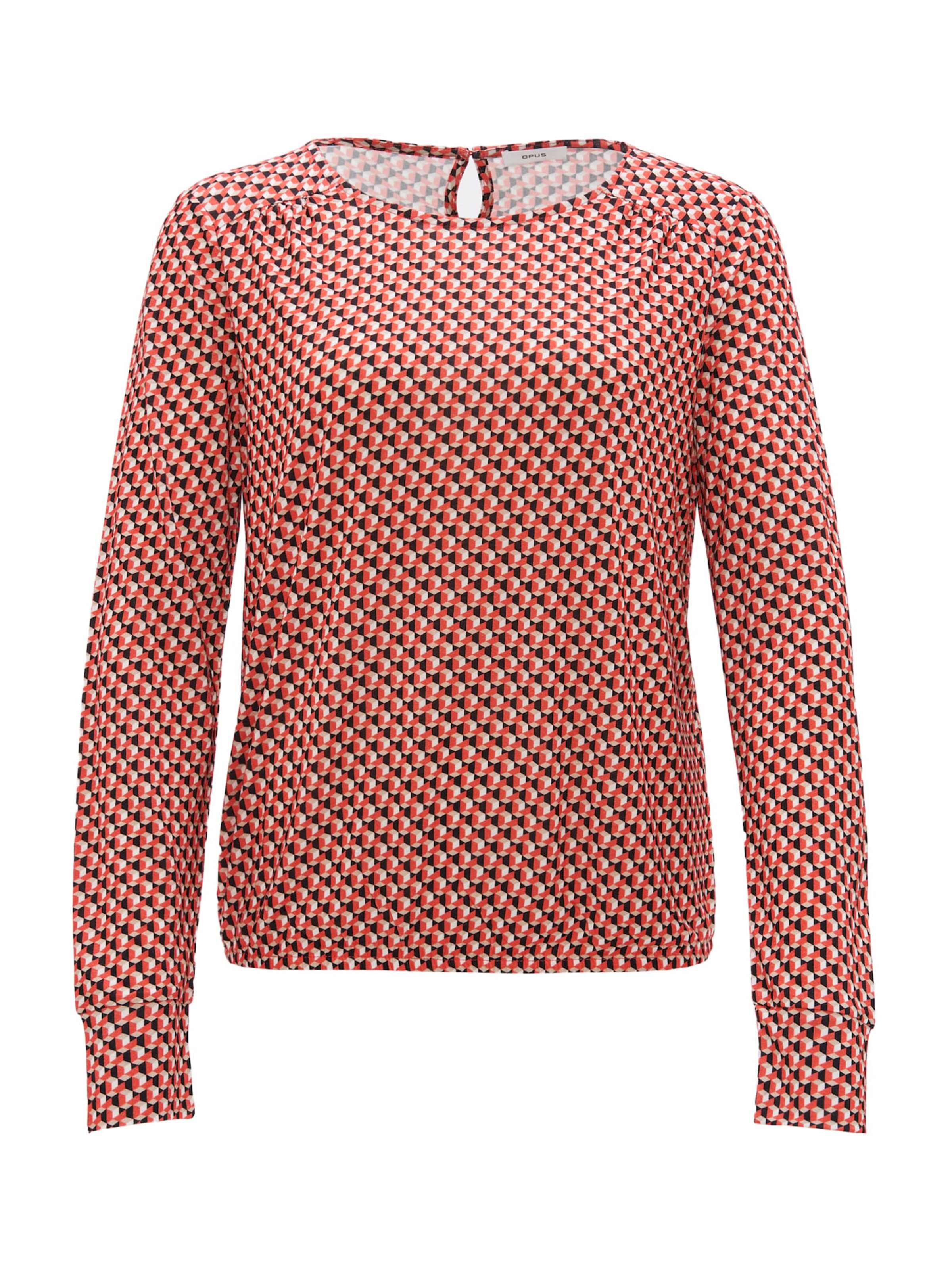 OPUS Μπλουζάκι 'Sutha' σε κόκκινο: μπροστά