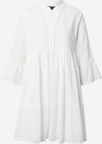 Robe-chemise Colourful Rebel en blanc : devant