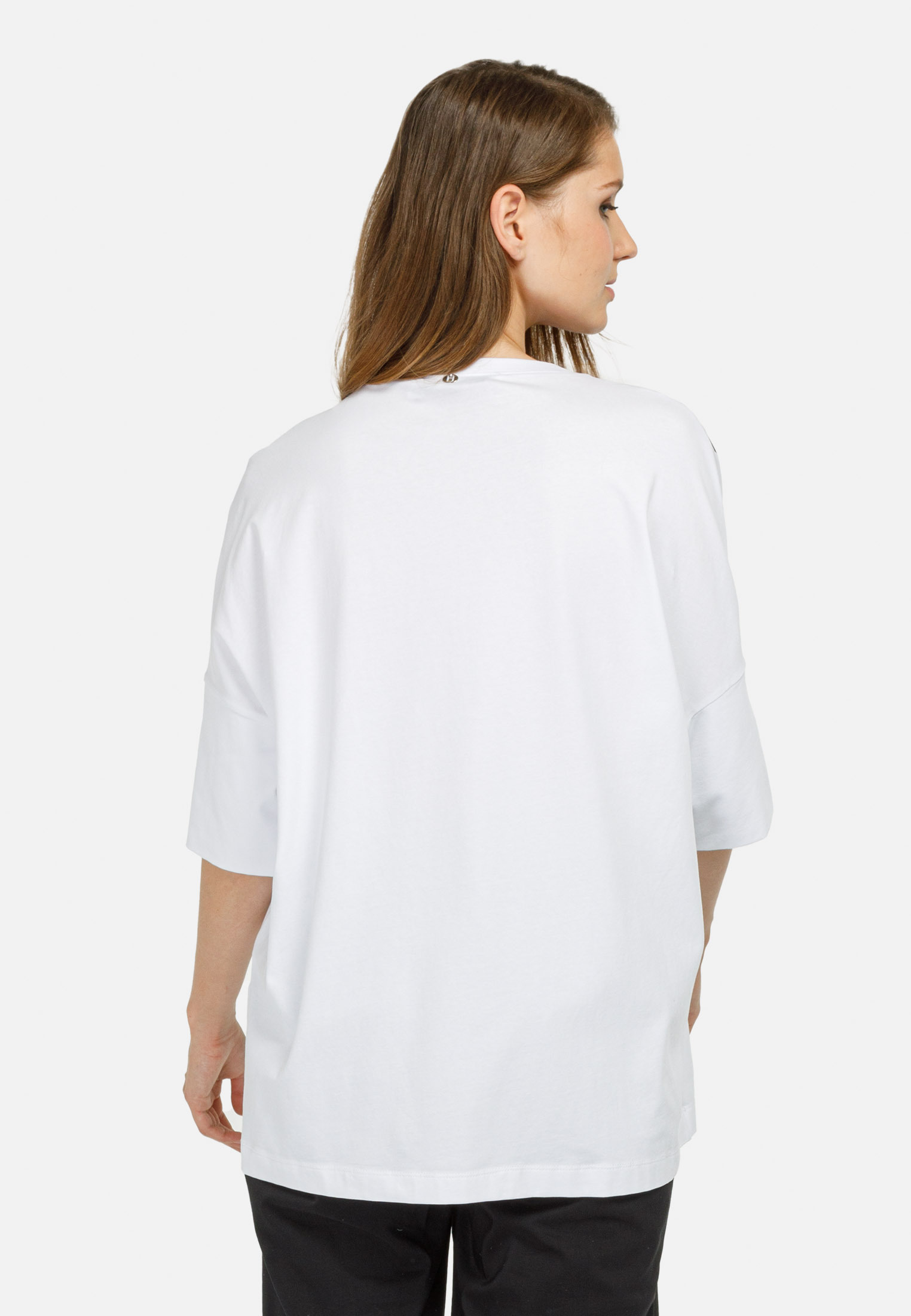 HELMIDGE T-Shirt in Weiß 