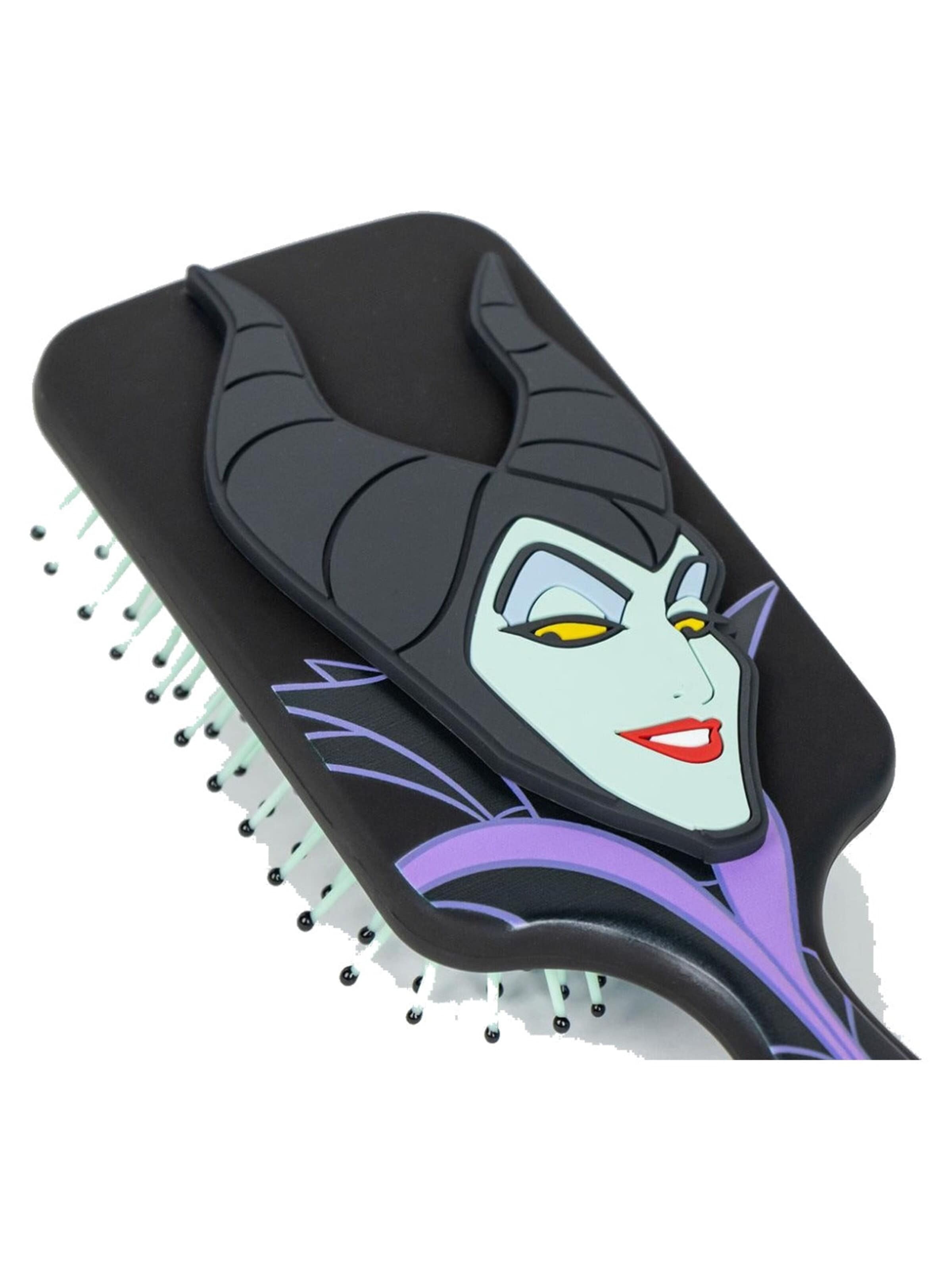 DISNEY Set 'Disney Villains Haarborstel Zwart' in Zwart