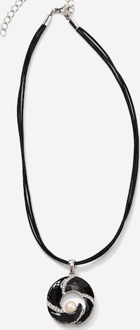 COLLEZIONE ALESSANDRO Necklace 'Muriel' in Black: front