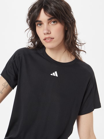 ADIDAS PERFORMANCE Performance Shirt 'Train Essentials' in Black