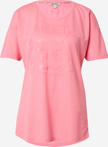 Soccx - Camisa em rosa: frente