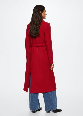 MANGO Přechodný kabát 'sirenita' – červená