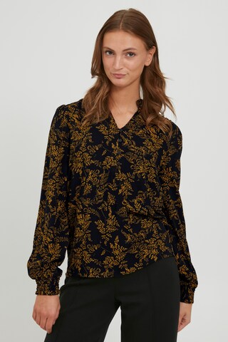 b.young Langarmbluse 'BYJOSA VNECK BLOUSE' in Braun: predná strana