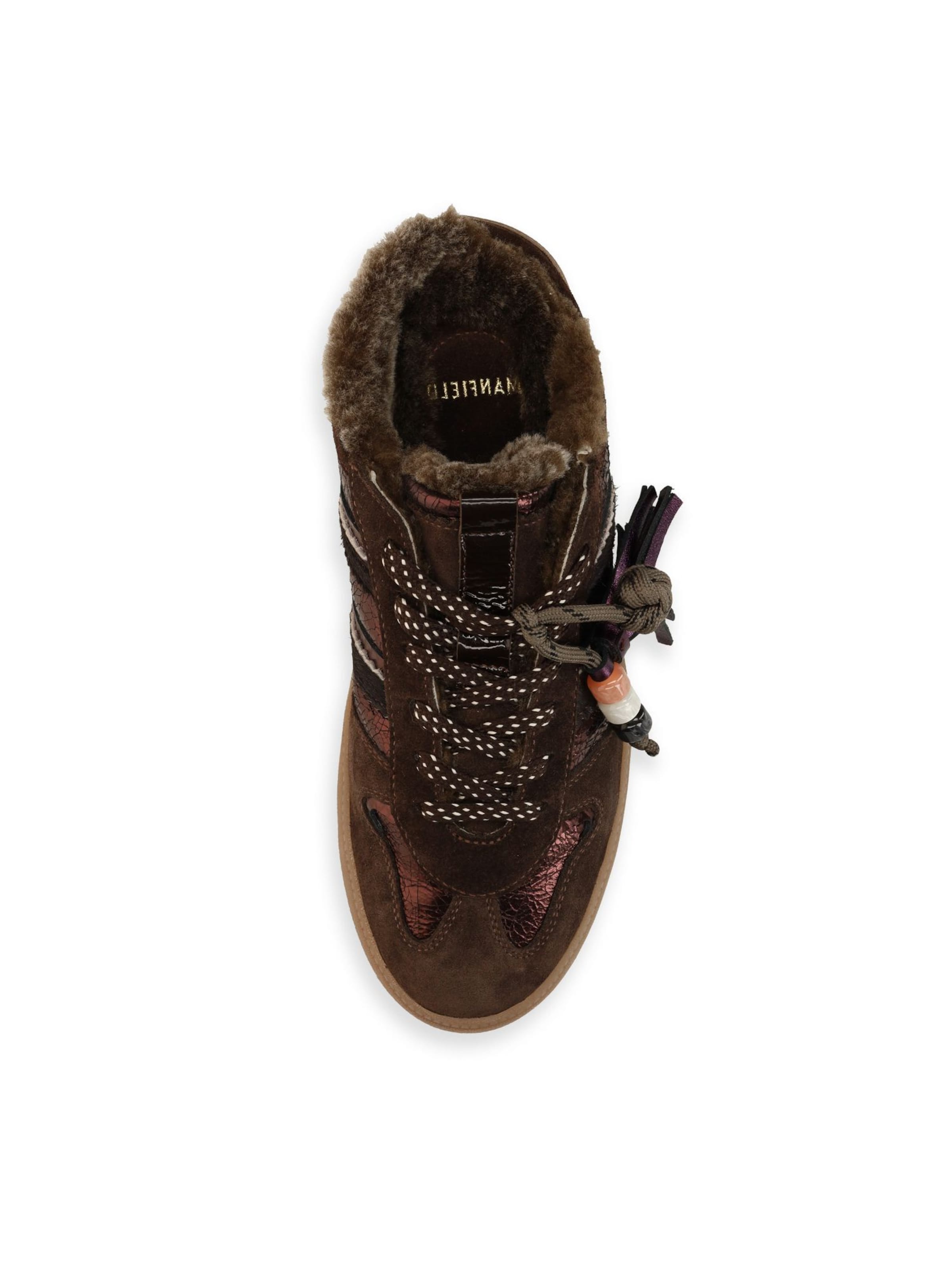 MANFIELD Sneaker in Braun