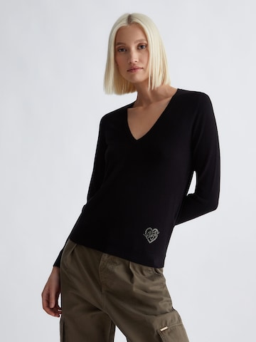 Pull-over Liu Jo en noir : devant