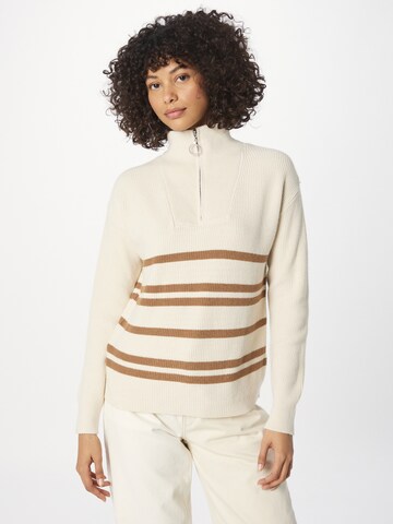 b.young Sweater 'Milo' in Brown: front