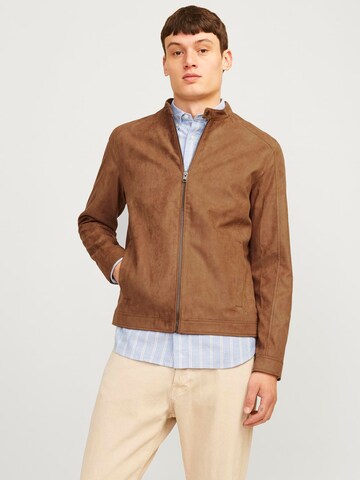 Giacca di mezza stagione 'JJEDylan' di JACK & JONES in marrone: frontale