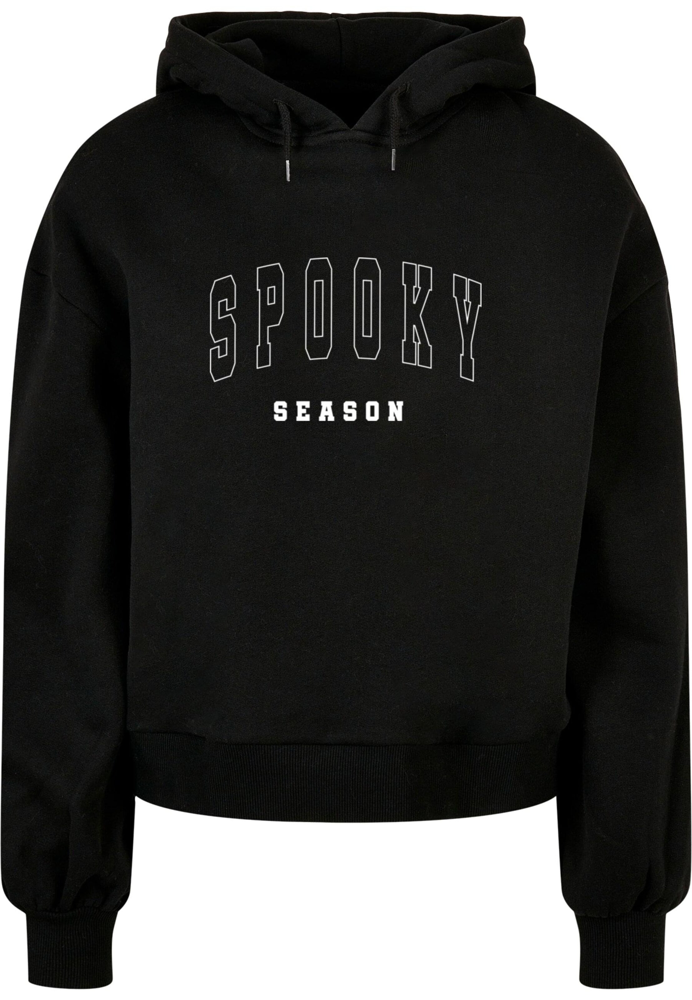 Sweat-shirt 'Halloween - Spooky Season' Merchcode en noir : devant