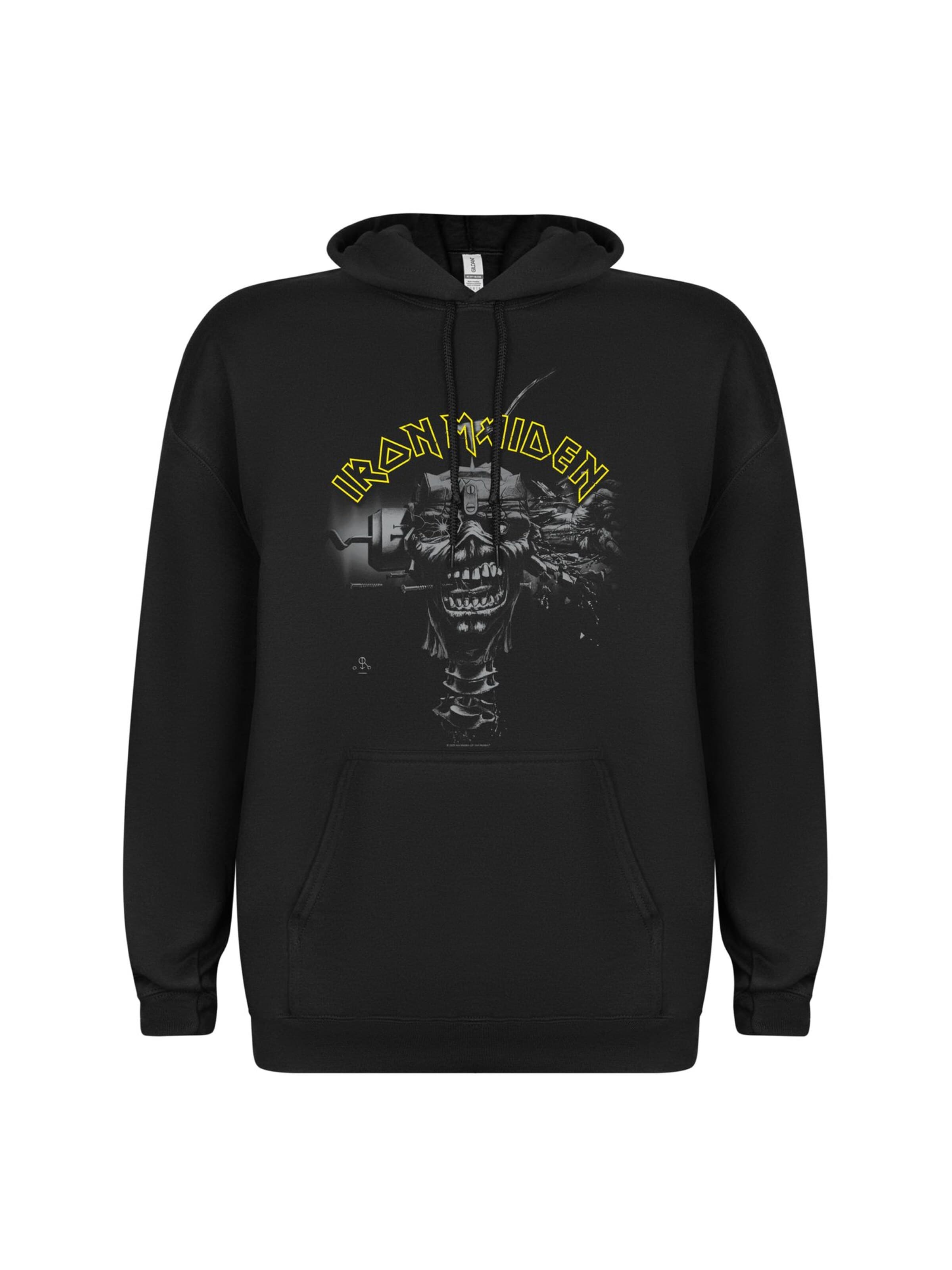 Iron Maiden Sweatshirt 'Can I play with Madness' in Black: front