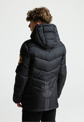 Veste d’hiver 'Fallori' Zavetti Canada en noir : devant