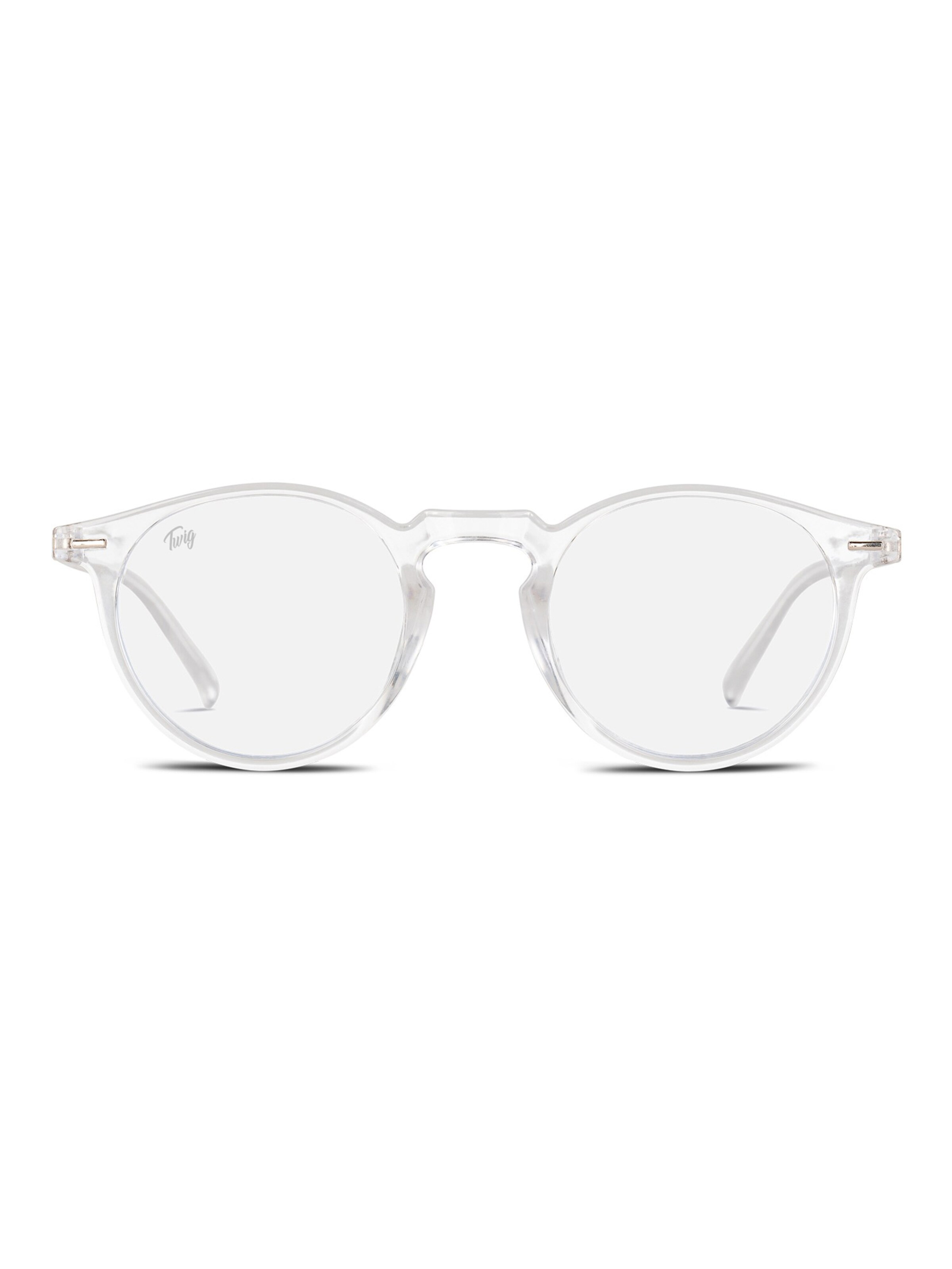 TWIG Concept Milano Glasses 'Watson BlueLight' in Transparent: front