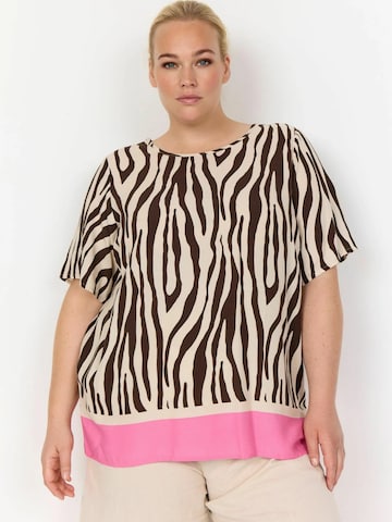 Wasabi Concept Bluse 'Mandie' in Braun: Vorderseite