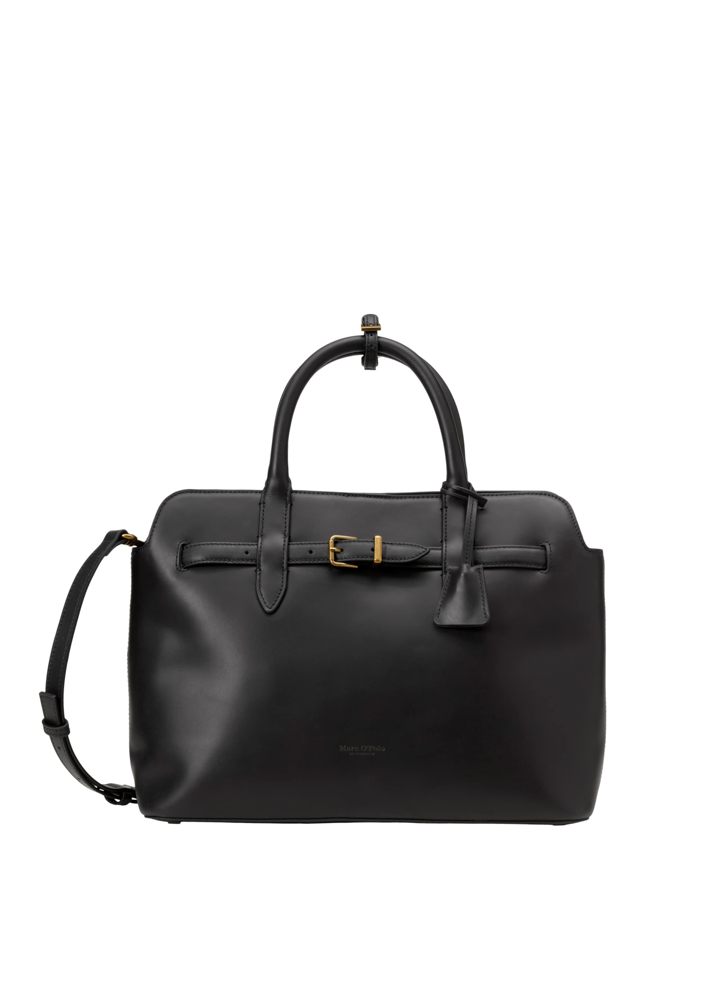 Marc O'Polo Shopper in Schwarz: Vorderseite