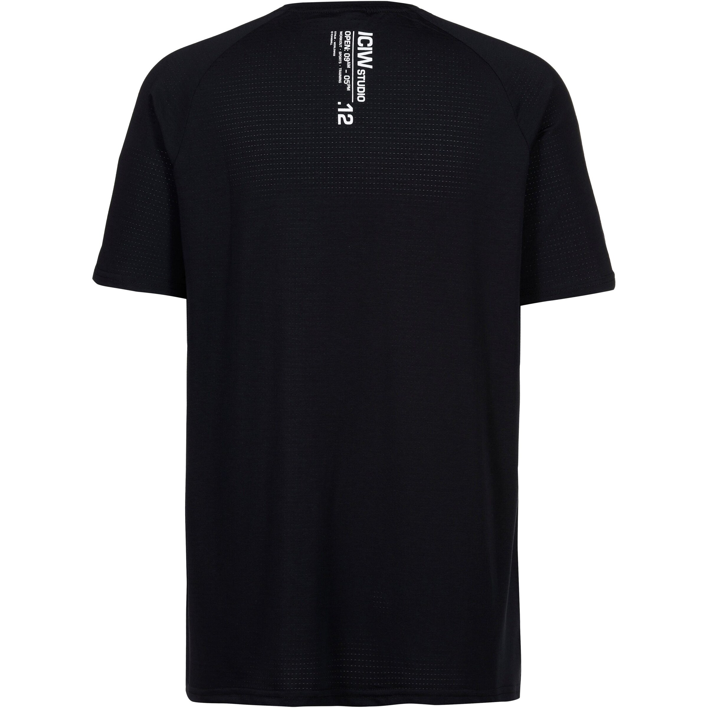 ICANIWILL Performance Shirt 'Stride' in Black