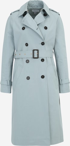 Warehouse Between-seasons coat in Blue: front