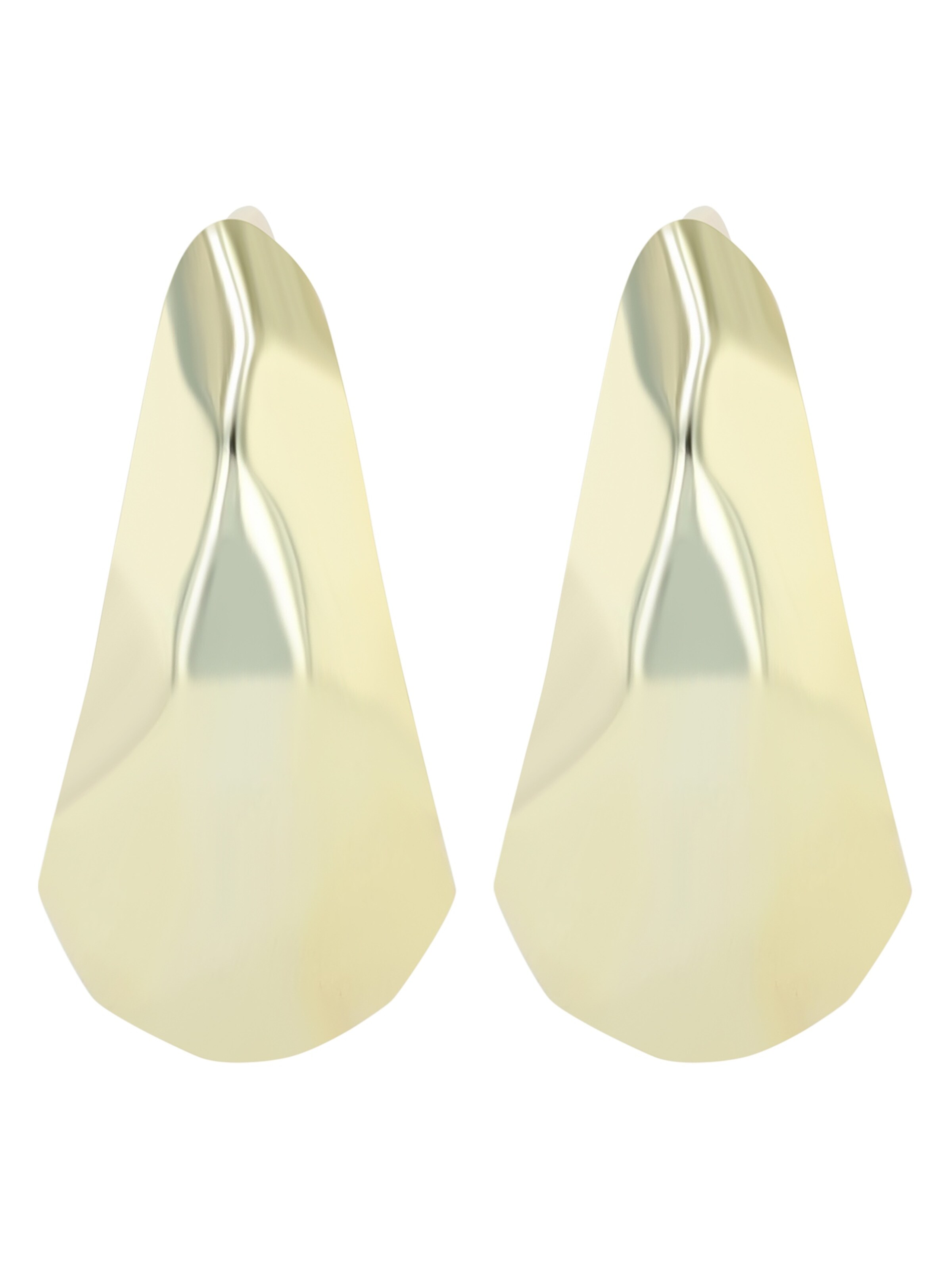 Akzent Earrings 'langlebig' in Gold: front