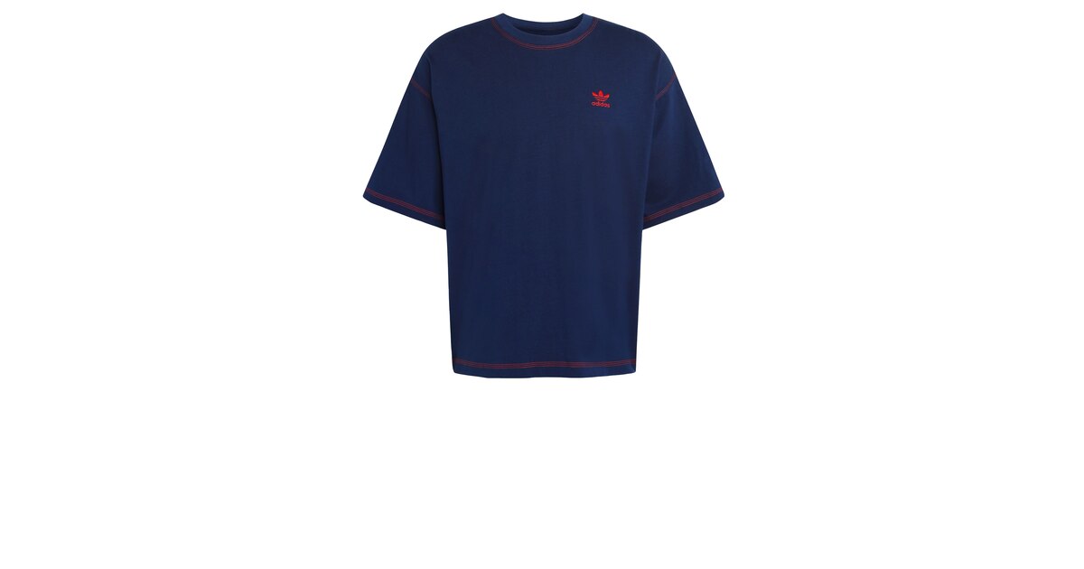 ADIDAS ORIGINALS Tricou 'Trefoil Essentials' pe Albastru | ABOUT YOU