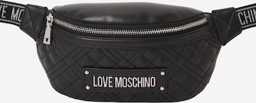 Love MoschinoPojasna torbica 'MARSUPIO' - crna boja: prednji dio
