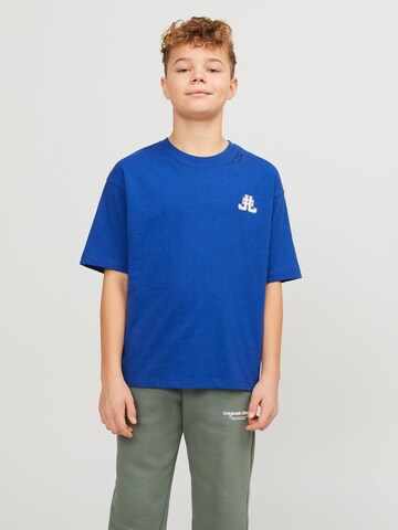 Jack & Jones Junior Shirt in Blauw: voorkant