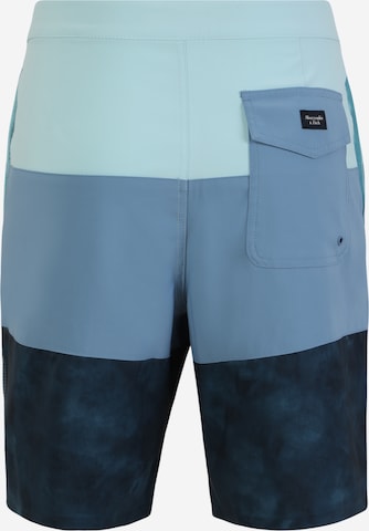 Shorts de bain Abercrombie & Fitch en bleu