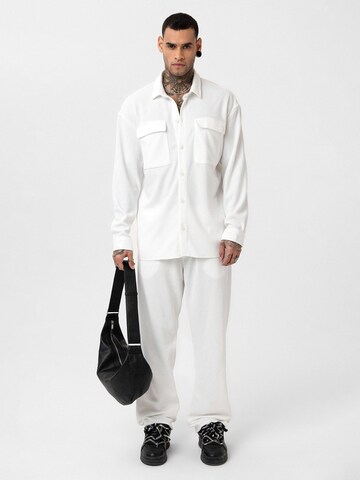 Dandalo Comfort fit Button Up Shirt 'Uberto' in White