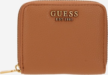 Portamonete 'LARYN' di GUESS in marrone: frontale